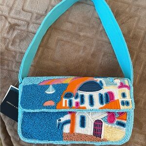 America & Beyond- Beaded Bag- Greece